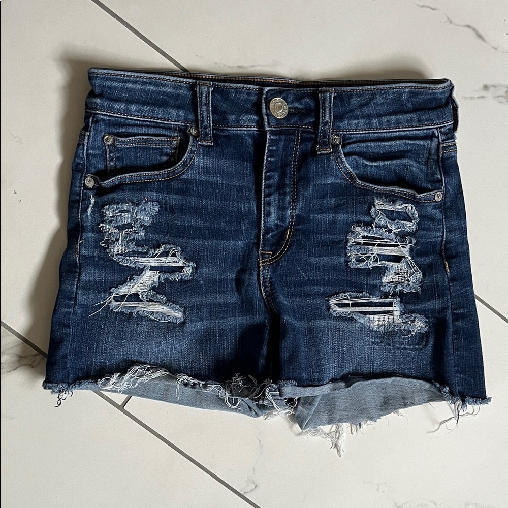 Distressed Denim Shorts Jeans Cutoffs American Eagle